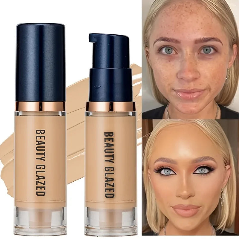 Base Liquida com Corretivo Efeito Glow — Alta Cobertura e Longa Duracao — foto 1