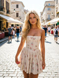 Vestido Curto Floral de Alça Fina BellaVita - miniatura 2