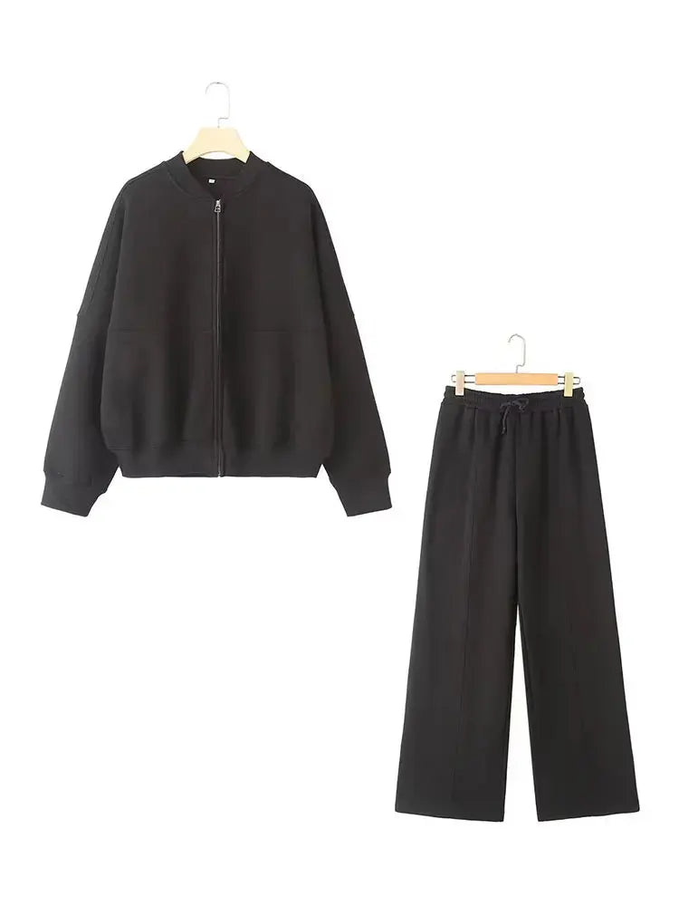 Conjunto Feminino Jaqueta e Calça Wide Leg BellaVita — foto 6