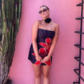 Saia Mini Estampada com Flores Estilo Verão - miniatura 5
