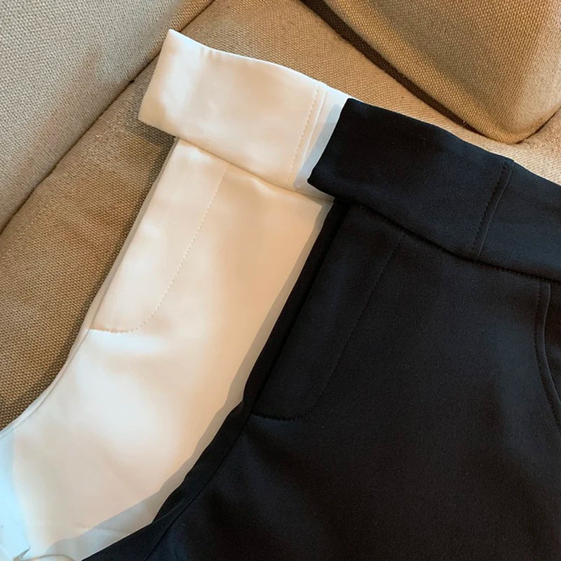 Short Feminino Preto Cintura Alta BellaVita — foto 7