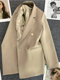 Blazer Feminino Elegante Abotoamento Duplo BellaVita - miniatura 13