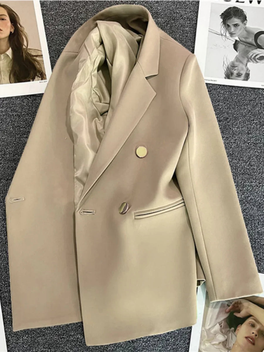 Blazer Feminino Elegante Abotoamento Duplo BellaVita - foto 13