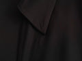 Camisa Acetinada Preta com Laço BellaVita - miniatura 11
