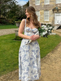 Vestido Midi Floral com Corset BellaVita - miniatura 1