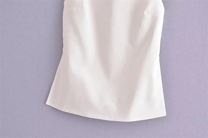 Top Cropped de Alças com Costas Abertas BellaVita - foto 11