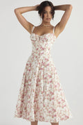 Vestido Midi Floral com Corset BellaVita - miniatura 19