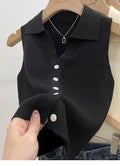 Colete Tricot Feminino com Botões BellaVita - miniatura 19