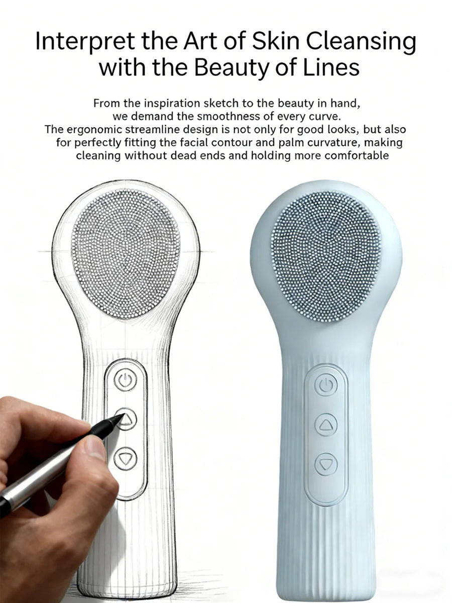 Escova Facial de Limpeza em Silicone BellaVita - foto 14