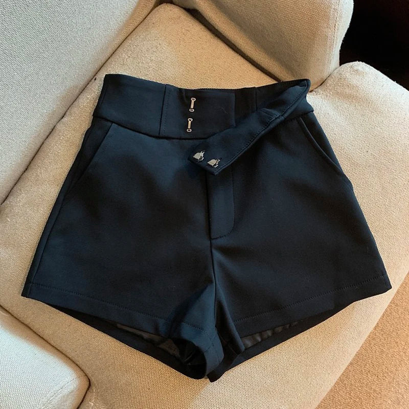 Short Feminino Preto Cintura Alta BellaVita - foto 12
