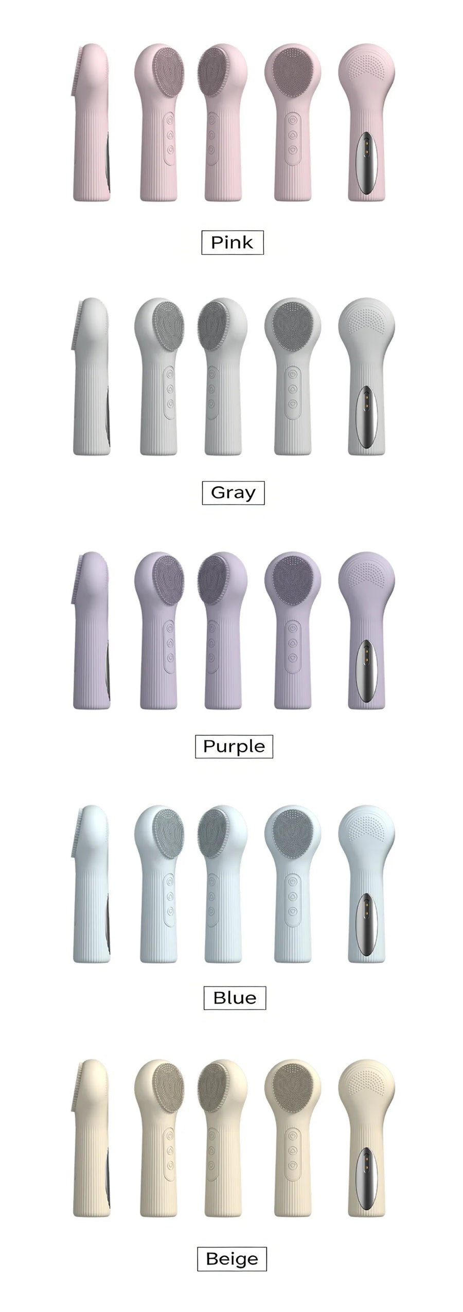 Escova Facial de Limpeza em Silicone BellaVita - foto 17