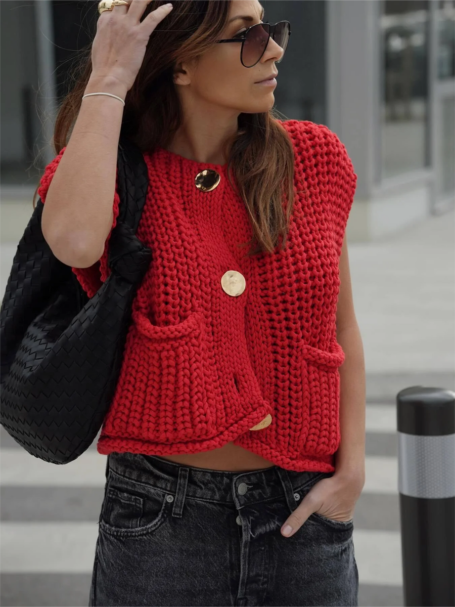 Suéter Cropped de Moda Coreana - foto 4