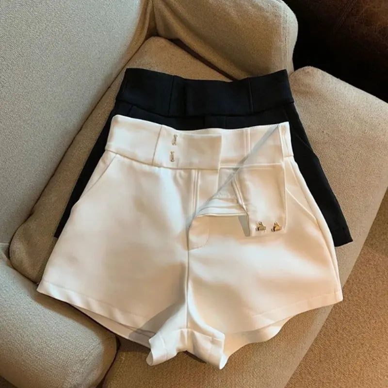 Short Feminino Preto Cintura Alta BellaVita — foto 3