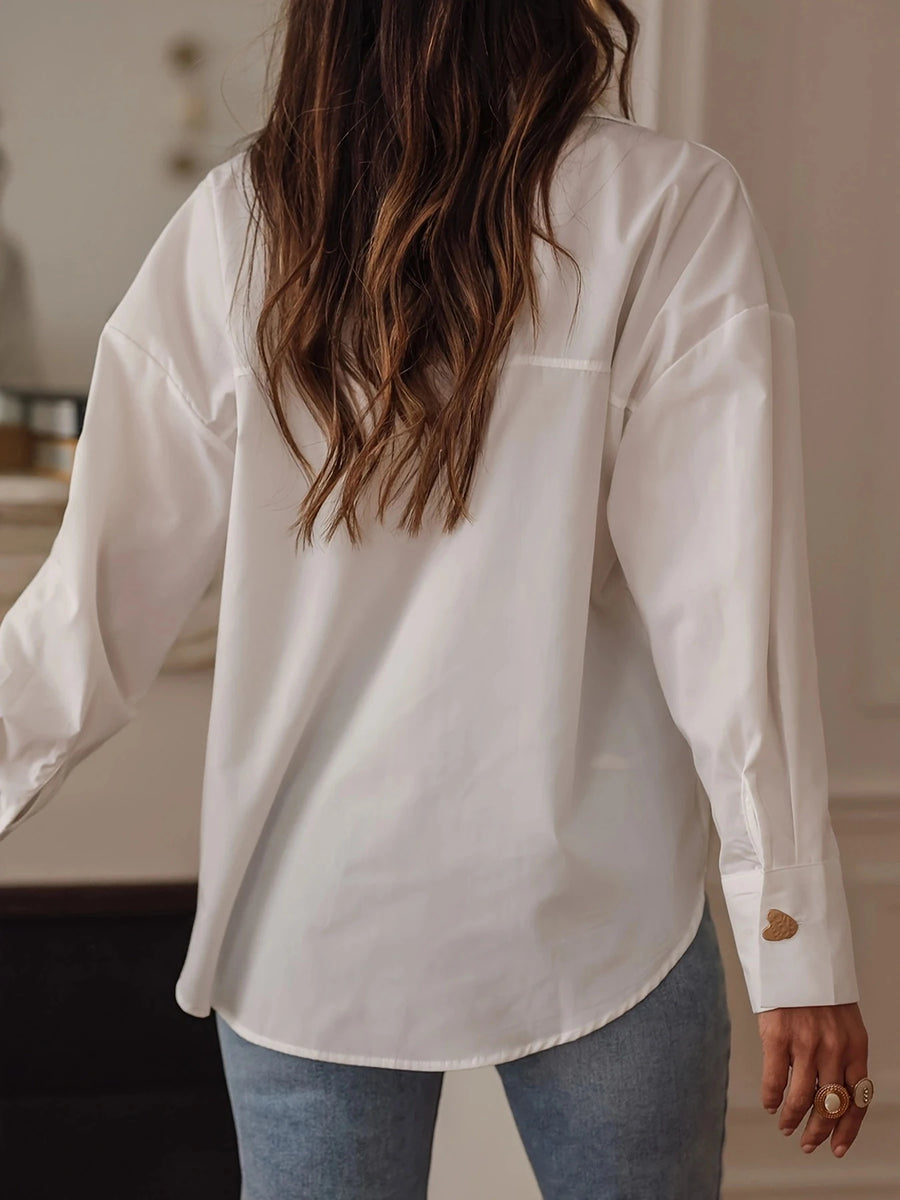 Camisa Feminina de Botões BellaVita — foto 2