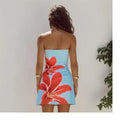 Saia Mini Estampada com Flores Estilo Verão - miniatura 2