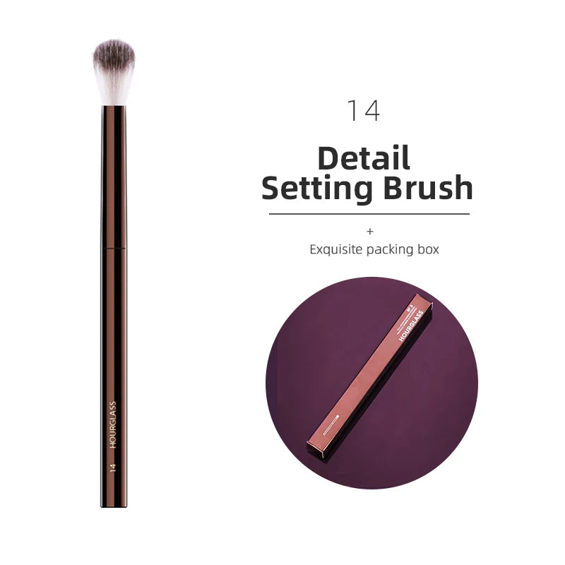 Kit Completo de Pinceis de Maquiagem — Po, Base, Blush, Sombra e Mais — foto 7