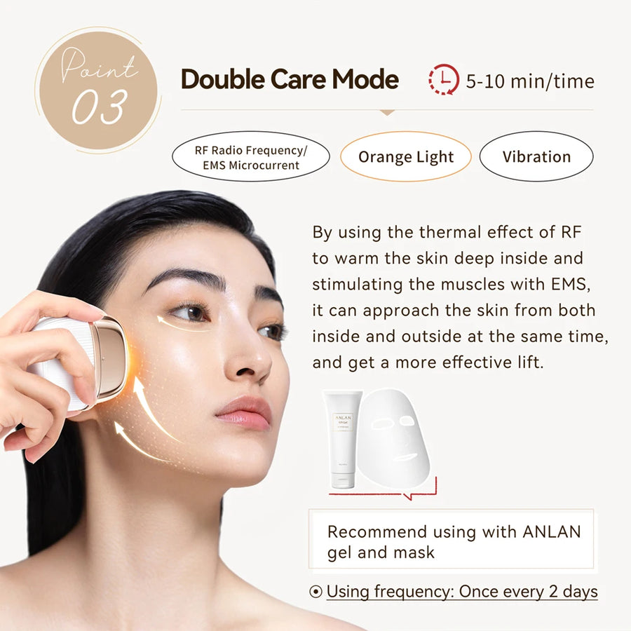 Massageador Facial RF EMS com Luz LED BellaVita - foto 12
