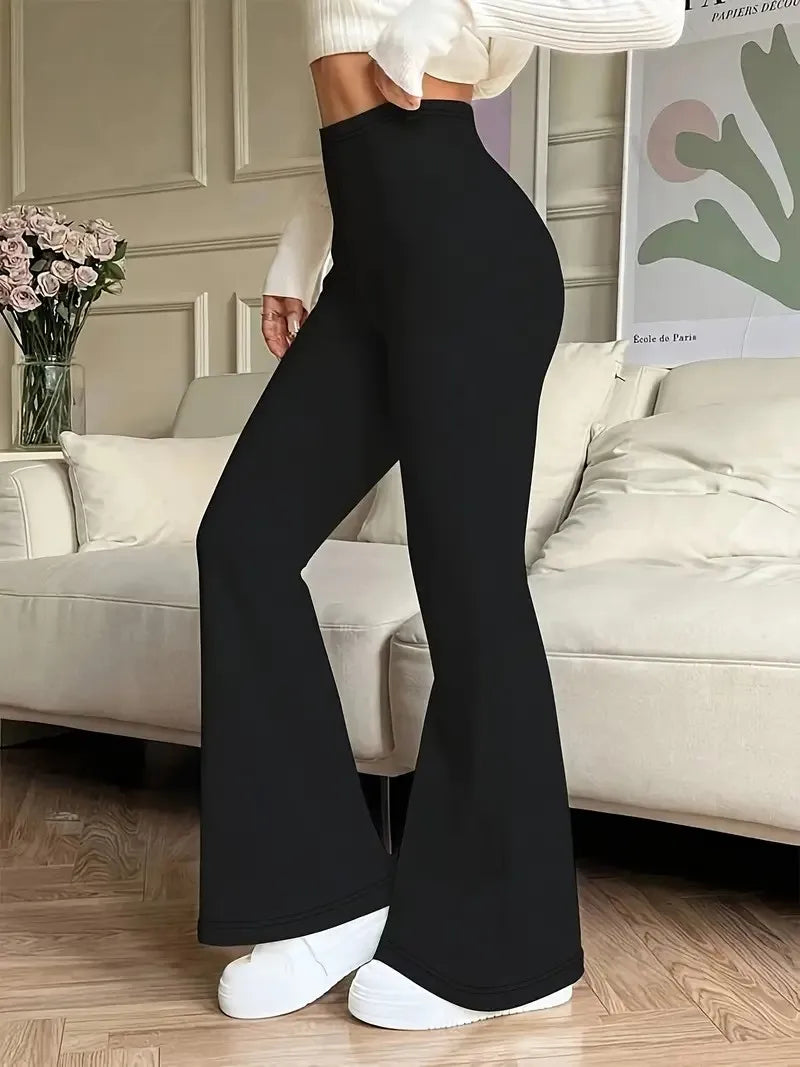 Calça Flare Fitness Cintura Alta BellaVita — foto 4