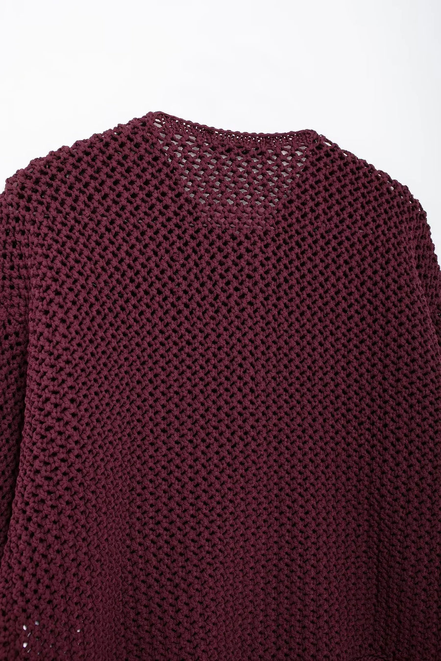 Cardigan Cropped Tricot Manga Longa BellaVita - foto 14