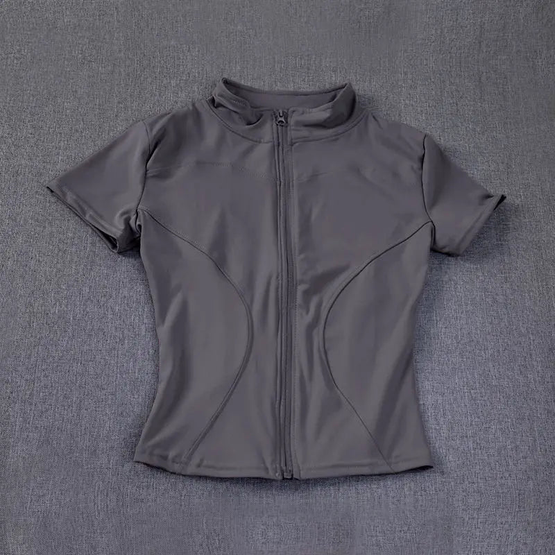 Camisa esportiva com zíper - foto 21