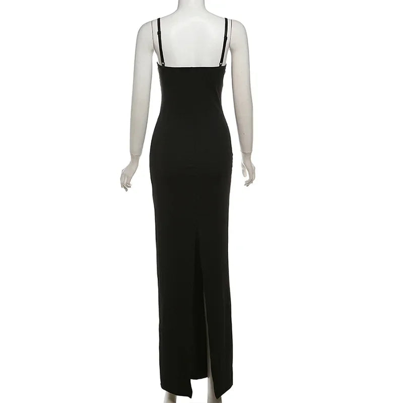Vestido Maxi com Renda e Costas Abertas BellaVita — foto 5