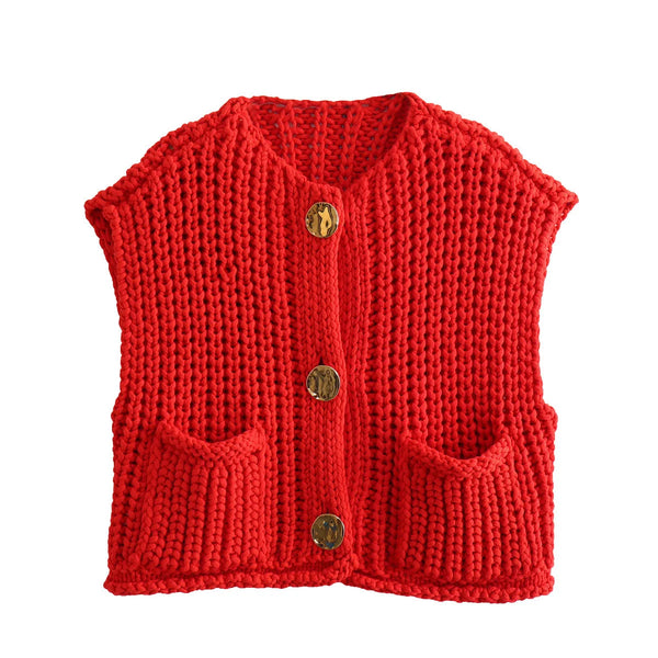 Suéter Cropped de Moda Coreana