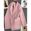 Blazer Feminino Elegante Abotoamento Duplo BellaVita — miniatura 5