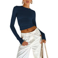 Blusa Cropped Manga Longa com Abertura para Polegar BellaVita - miniatura 20