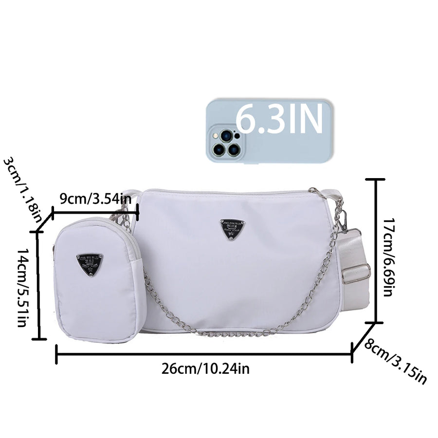 Bolsa Transversal Feminina Portatil e Casual — foto 1