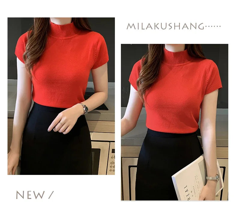 Blusa Leve Gola Alta BellaVita - foto 23