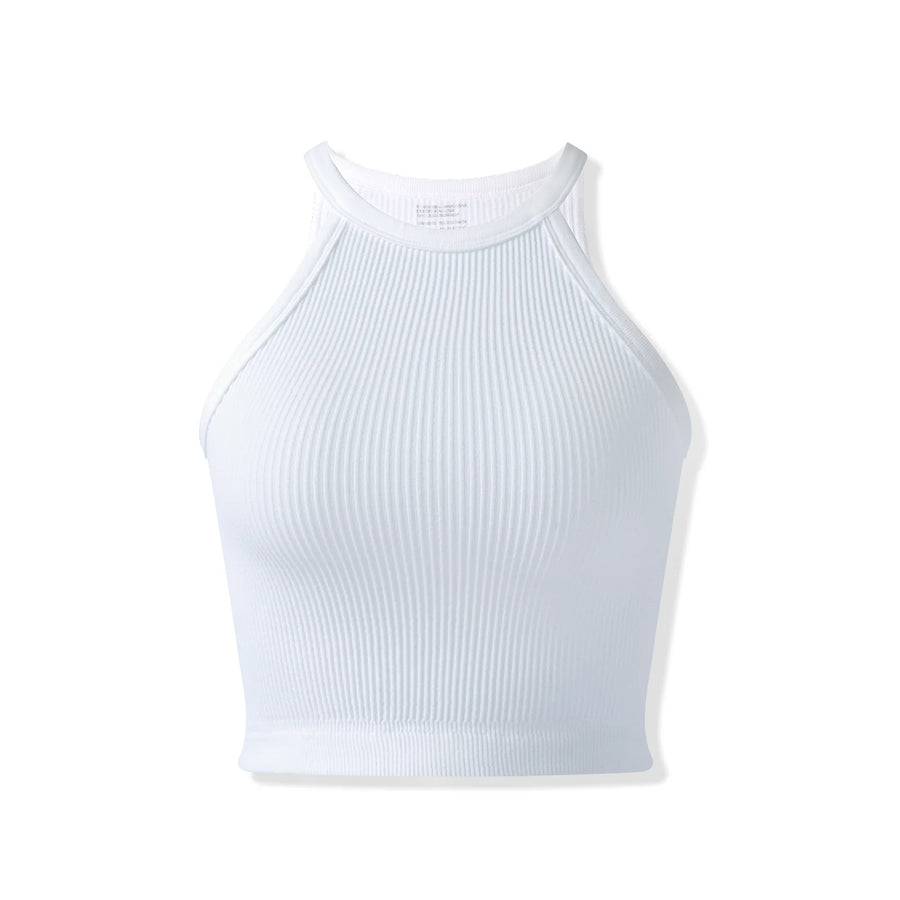 Blusa Cropped Sem Manga Gola Alta BellaVita - foto 9