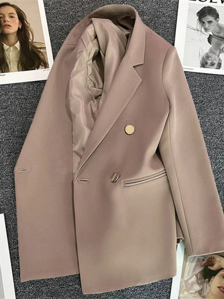 Blazer Feminino Elegante Abotoamento Duplo BellaVita - foto 20