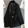 Blazer Feminino Elegante Abotoamento Duplo BellaVita — miniatura 3