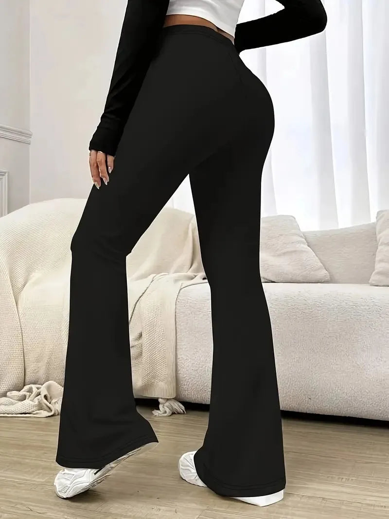 Calça Flare Fitness Cintura Alta BellaVita — foto 2