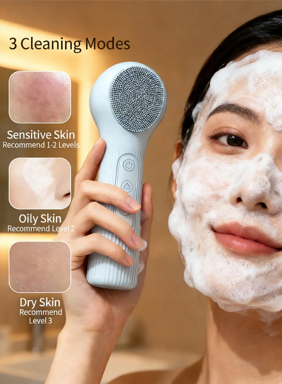 Escova Facial de Limpeza em Silicone BellaVita - foto 13