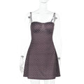 Vestido Curto Poá Frente Única BellaVita — miniatura 8