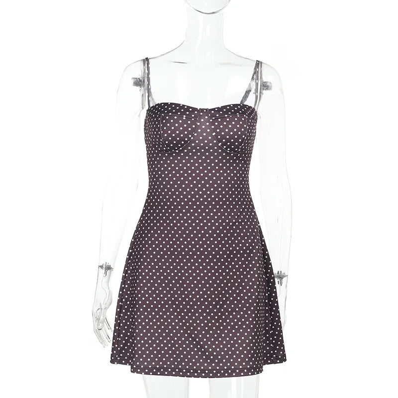 Vestido Curto Poá Frente Única BellaVita — foto 8