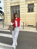 Suéter Cropped de Moda Coreana - miniatura 5