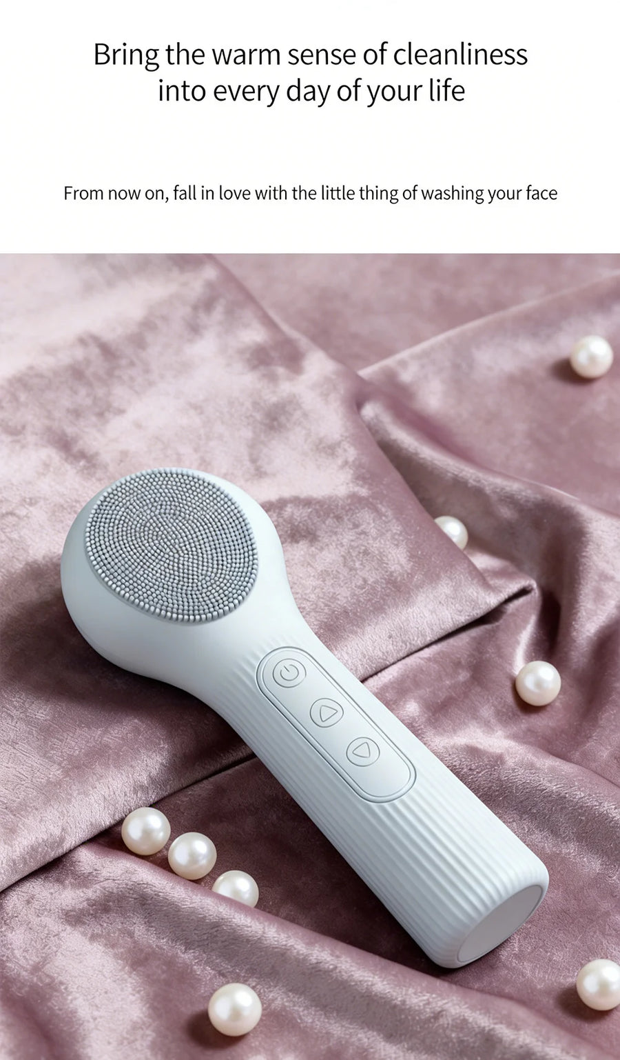 Escova Facial de Limpeza em Silicone BellaVita - foto 15