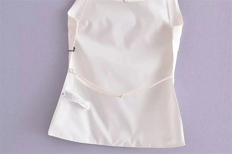 Top Cropped de Alças com Costas Abertas BellaVita - foto 14