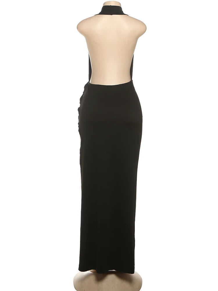 Vestido Longo Frente Única com Fenda BellaVita - foto 10