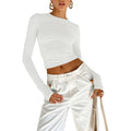Blusa Cropped Manga Longa com Abertura para Polegar BellaVita - miniatura 9