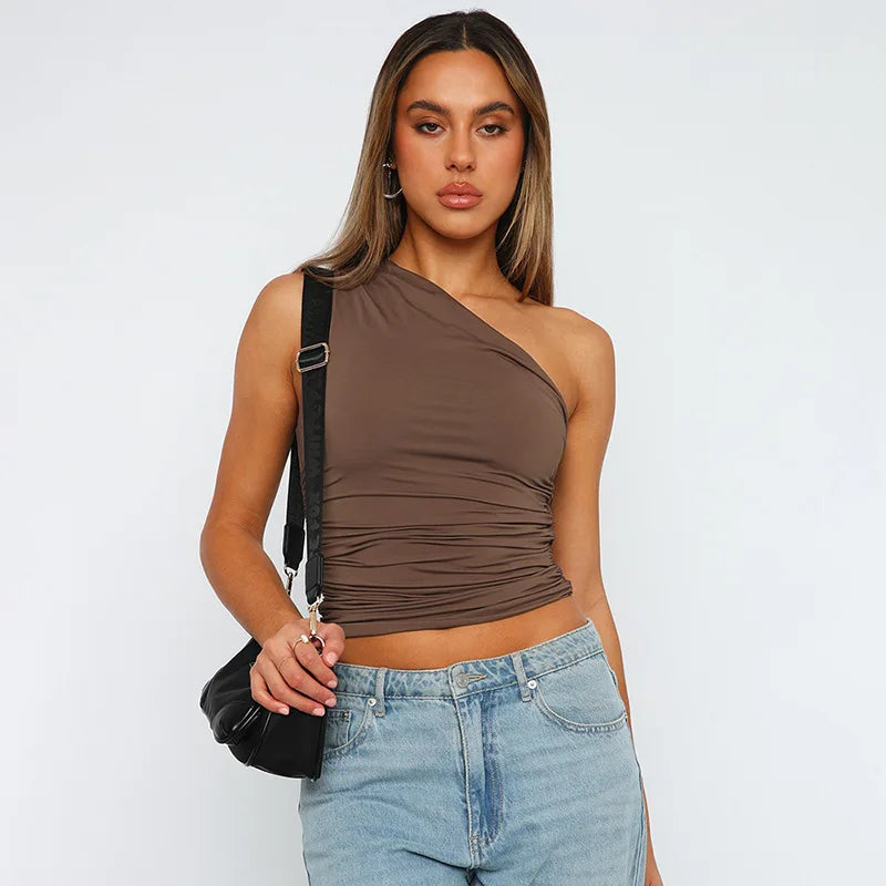 Blusa Um Ombro Só Slim BellaVita - foto 11