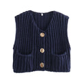 Suéter Cropped de Moda Coreana - miniatura 14