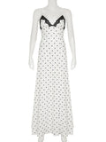 Vestido Longo Patchwork Tossy com Decote V - miniatura 4