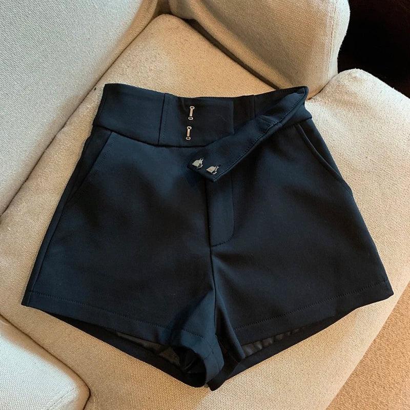 Short Feminino Preto Cintura Alta BellaVita - foto 10