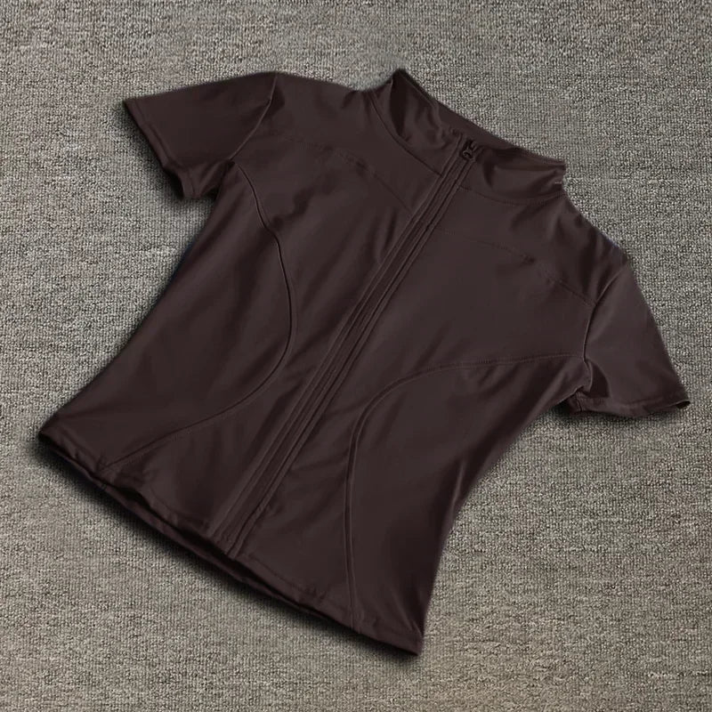 Camisa esportiva com zíper — foto 2
