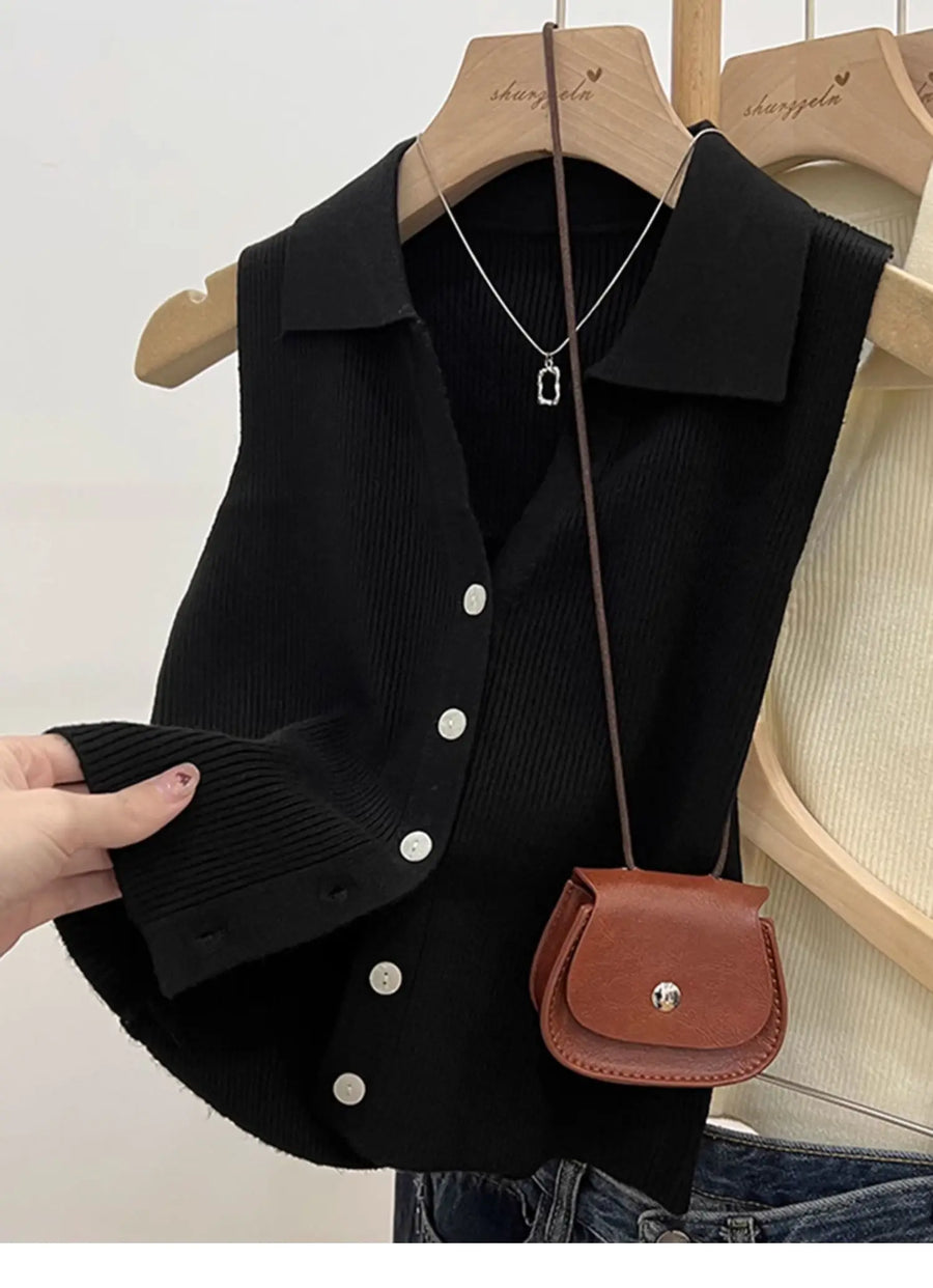 Colete Tricot Feminino com Botões BellaVita - foto 20