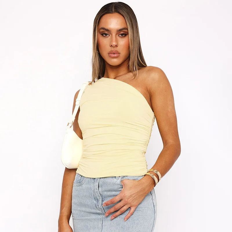 Blusa Um Ombro Só Slim BellaVita - foto 19