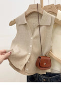 Colete Tricot Feminino com Botões BellaVita — miniatura 4